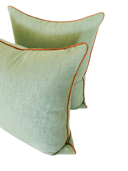 Aqua Cushions piped thumbnail 2