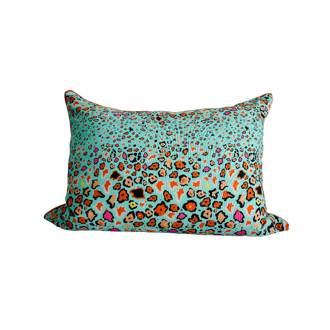 Ardmore leopard print cushion