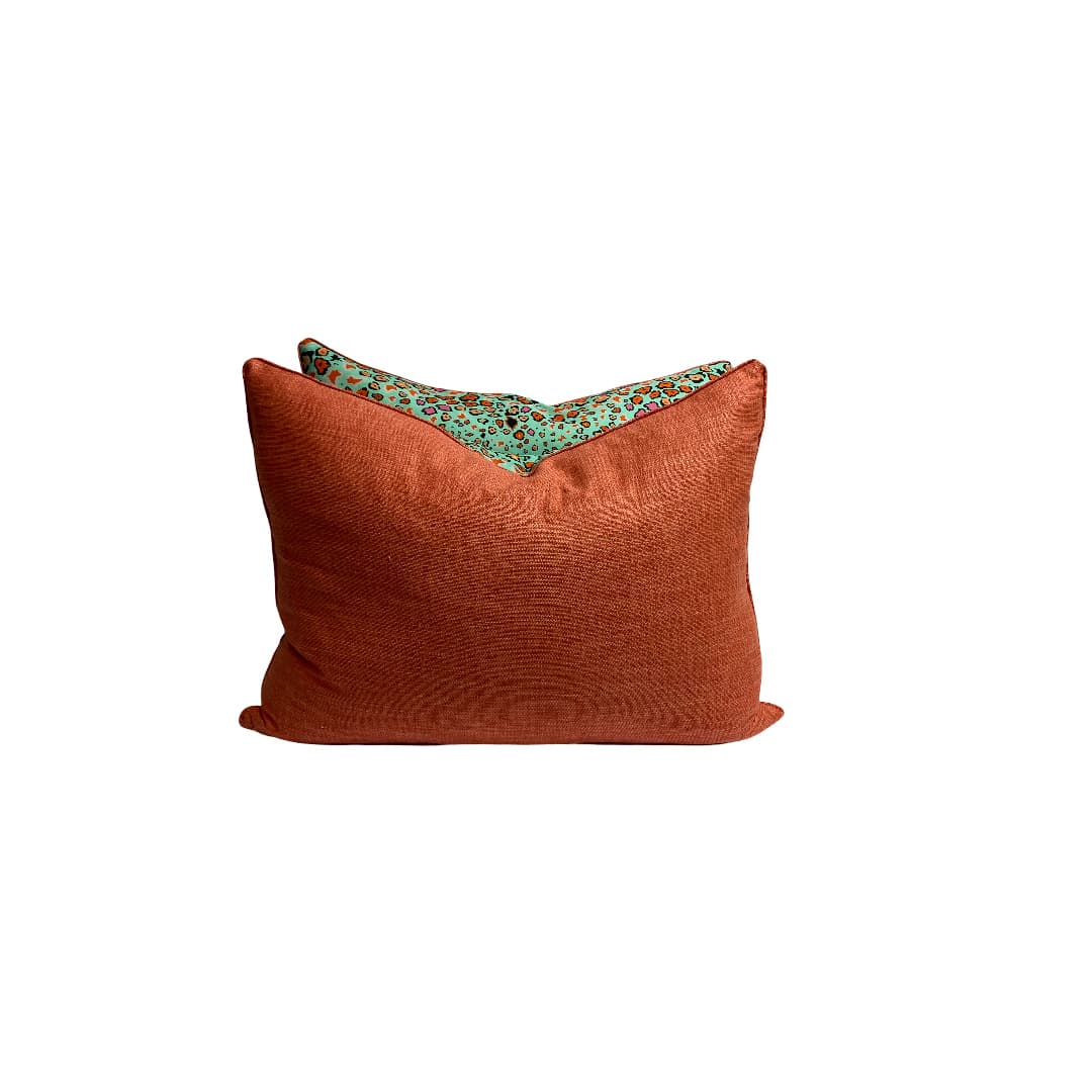 Ardmore leopard print cushion