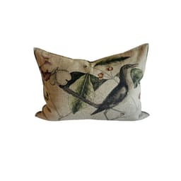 Bird on Linen cushion thumbnail 1