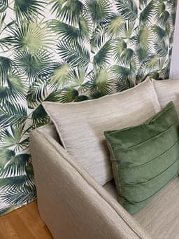 Green Velvet cushion thumbnail 6