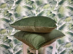 Green Velvet cushion thumbnail 7